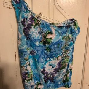 Flower rye dye shirt